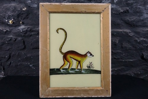 Vintage indian reverse - vintage, glass