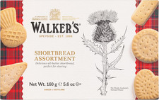 Walker'S Shortbread Assortment – Traditional All‑Butter Scottish Biscuits, 160 G