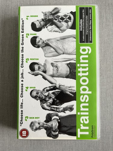 Trainspotting vhs video - vhs,