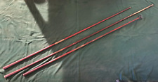 Vintage 'House' Extension snooker cues & Rest All the same shaped / design shaft