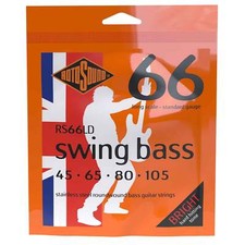 Rotosound Swing Bass Stainless Steel 45-105 Bass Guitar Strings, Long Scale