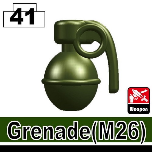 Tank green frag grenade - tank,