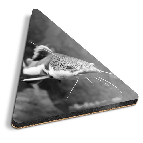 Triangle coaster red - bw,