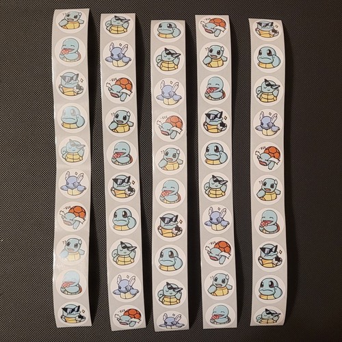 Pokemon stickers squirtle - pokemon,