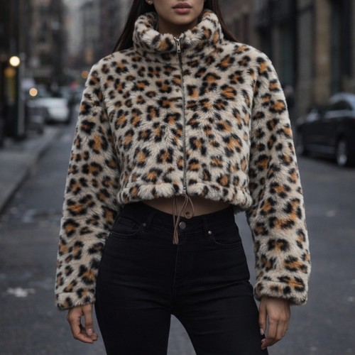 Know one cares leopard faux - know,
