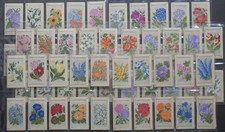 COMPLETE SET of 60 Kensitas Silk Flowers 1st Series Small