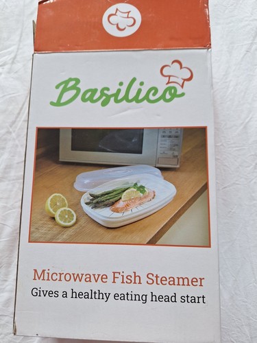 Microwave fish steamer - fish,