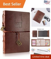 Vintage Leather Scrapbook