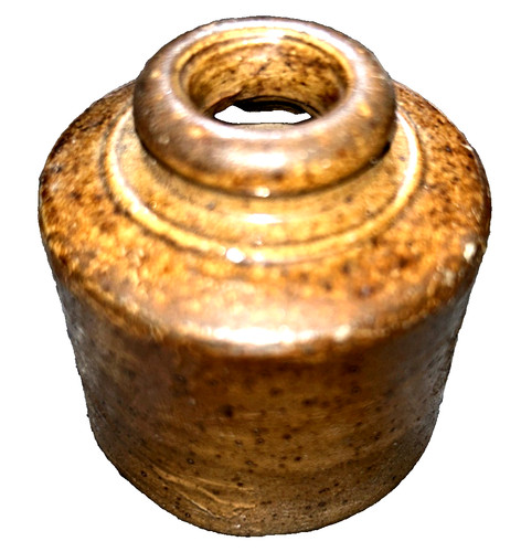 Stoneware ink bottle civil war - civil,