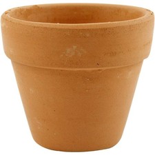 Mini Terracotta Flower Pot -