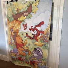 Vantona Vintage Disney Winnie The Pooh & Friends Single Duvet Cover. VGC.    #KT