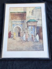 Orientalist watercolour