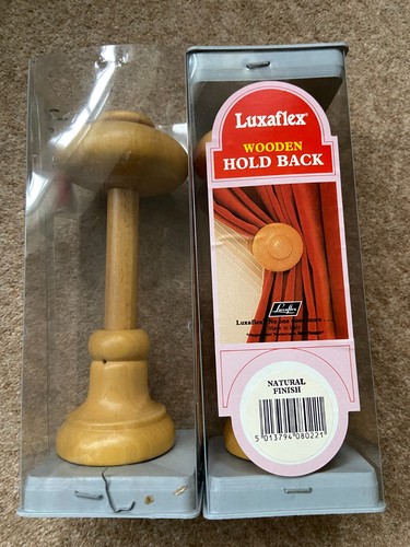 Luxaflex wooden curtain hold - luxaflex,