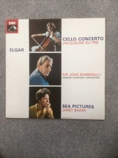 ASD 655 - Elgar  - Cello Concerto Jacqueline Du Pre, J. Baker, LSO Barbirolli