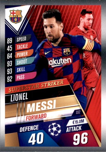 Match attax 101 ss2 - 101, lionel