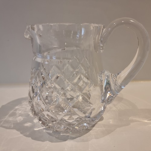 Vintage lead crystal - cream, jug