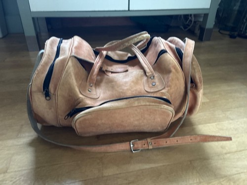 Genuine leather weekend - , bag