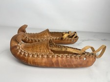 Vintage Serbian Leather Opanak