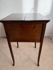 Antique Mahogany Sewing Box, 