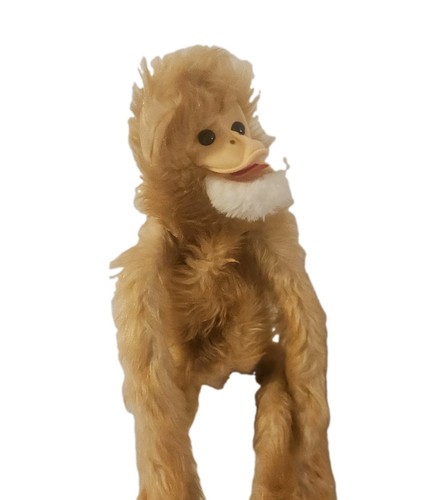 Vintage 1981 monkey plush - monkey,