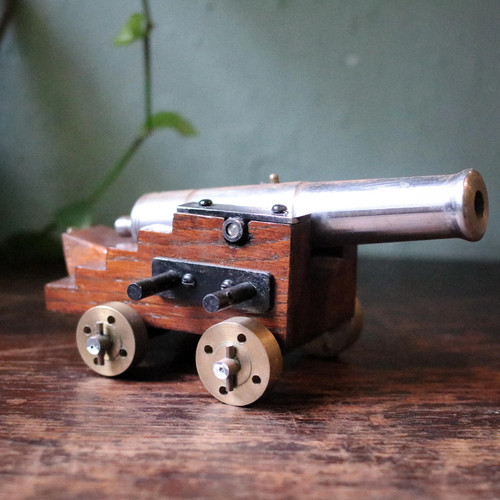 Vintage miniature brass model - miniature,