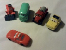 Disney Pixar Cars | Toy Cars Little set of 5 | Includes Lightning McQueen