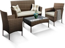 Rattan garden furniture - garden,