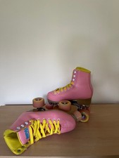 Impala Quad Skates Pink/Yellow, UK Size 4 Women's