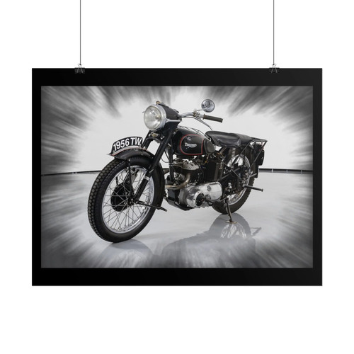 1956 triumph trw 500 - 1956, motion