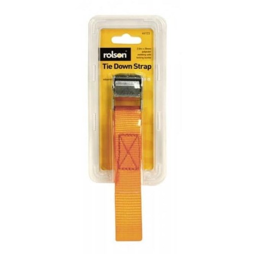 Tie down strap - tie, rack