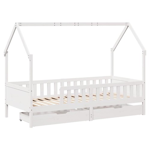 Kids bed frame with - kids, drawers