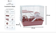 Cage pet hamster - pet, mouse