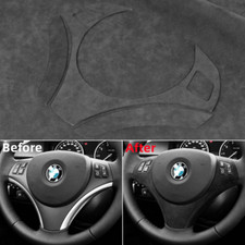 Alcantara steering wheel trim - wheel,