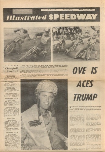 Illustrated speedway - illustrated,