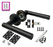 Door Handles Matt Black T Bar
