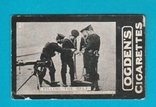 NAVY  -  NAVAL  FIELD  GUN  PRACTICE - OGDENS TAB 'D' SERIES - 1902