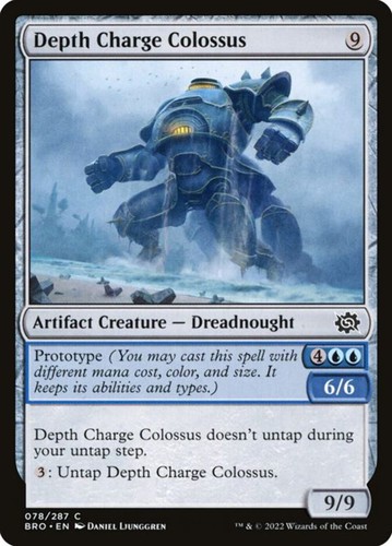 Depth charge colossus - depth,