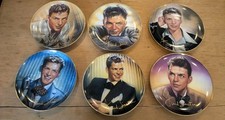 Vintage Franklin Mint Collectors Plates x 6 Frank Sinatra