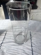 Clear Glass Cylinder Vase 30 x 12cm
