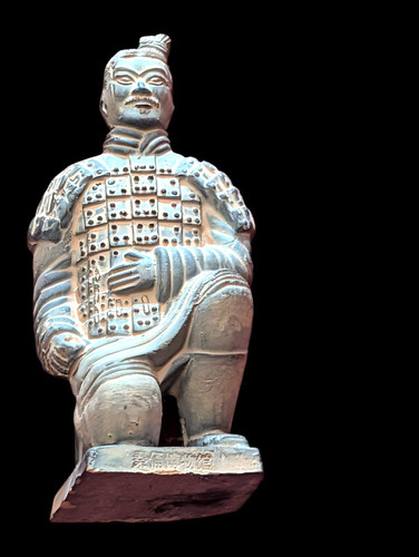 Chinese terracotta warrior - terracotta,