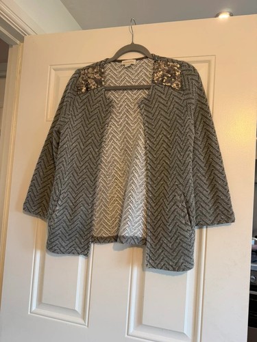 Monsoon grey chevron