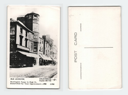 Vintage postcard old leicester - postcard,