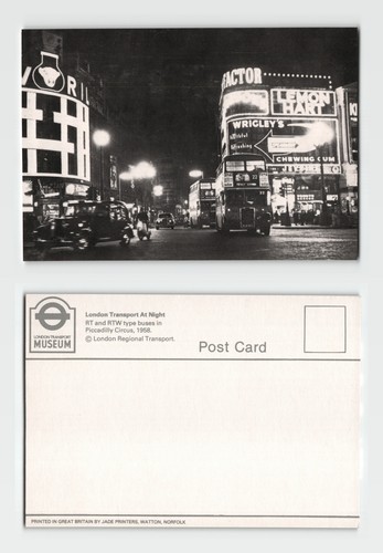 Postcard piccadilly circus - postcard,