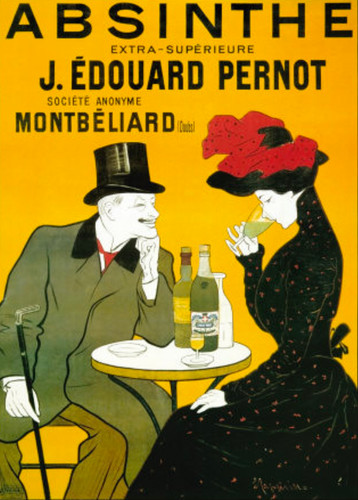 Vintage absinthe edouard - absinthe, j.