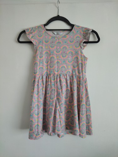 Primark girls grey rainbow