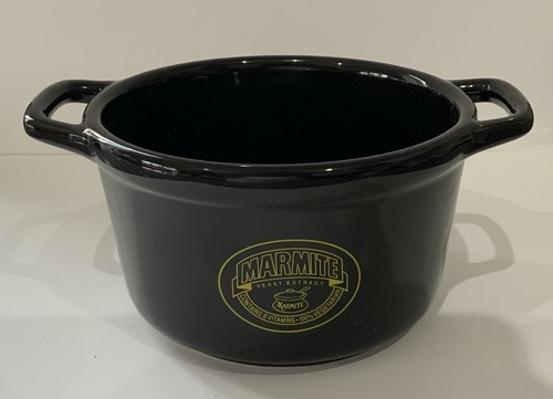 Marmite branded soup - marmite, crock