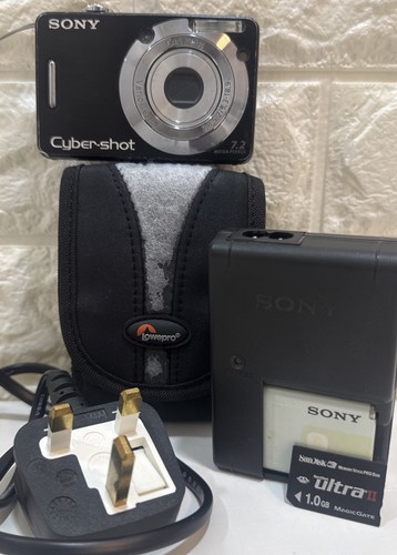 Sony cyber shot dsc - cyber-shot, 7.2mp