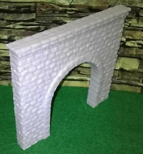 TT120 Gauge Stonework Detail Railway Tunnel Single Track Model Portal Entrance
