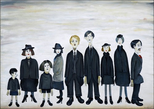 Lowry the funeral party - lowry,, party-