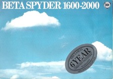 LANCIA BETA SPYDER SPIDER 1600